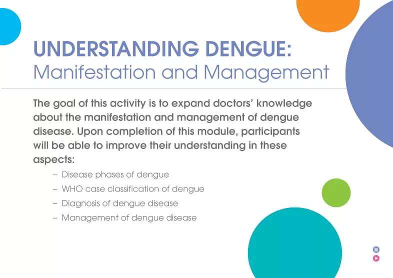 Understanding Dengue: Manifestation and Management
